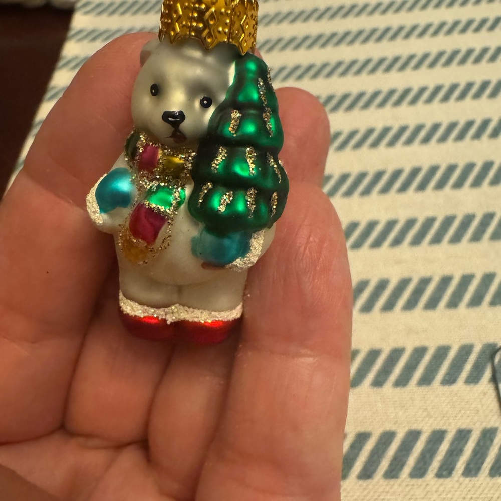 4 Handcrafted glass ornaments - Picture 6 of 10
